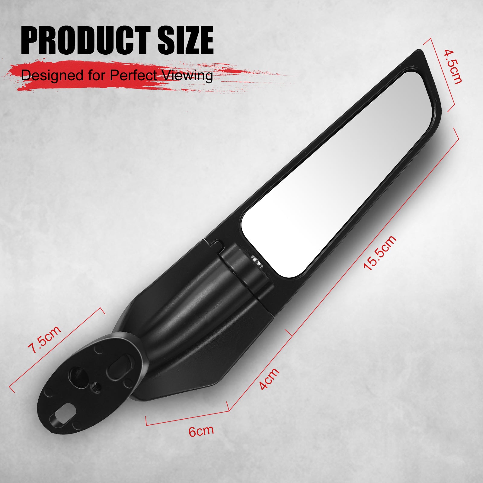 Motorcycle Rear View Mirror,Esploratori Motorcycle Windshield Side Mir